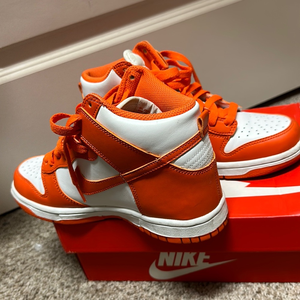 Nike Dunks High (GS) orange